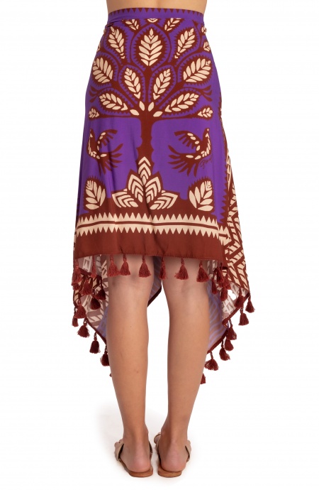 GONNA PAREO STAMPA BEAUTIFUL TREE Pin-Up Stars - 10 GONNA PAREO STAMPA BEAUTIFUL TREE Pin-Up Stars - 10