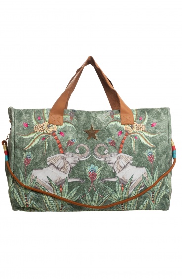 SAFARI PRINT TRAVEL BAG Pin-Up Stars - 3