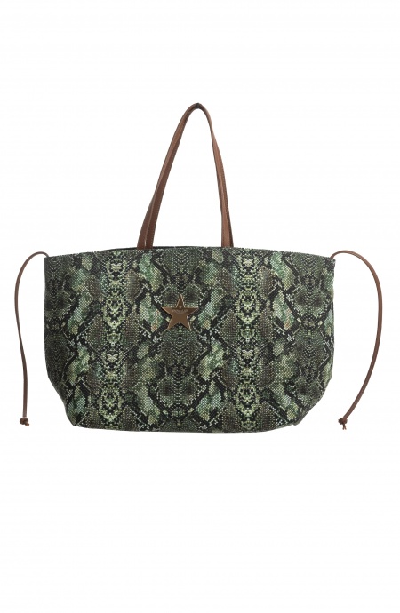 SHOPPER CANVAS REVERSIBILE ST.ANACONDA Pin-Up Stars - 2