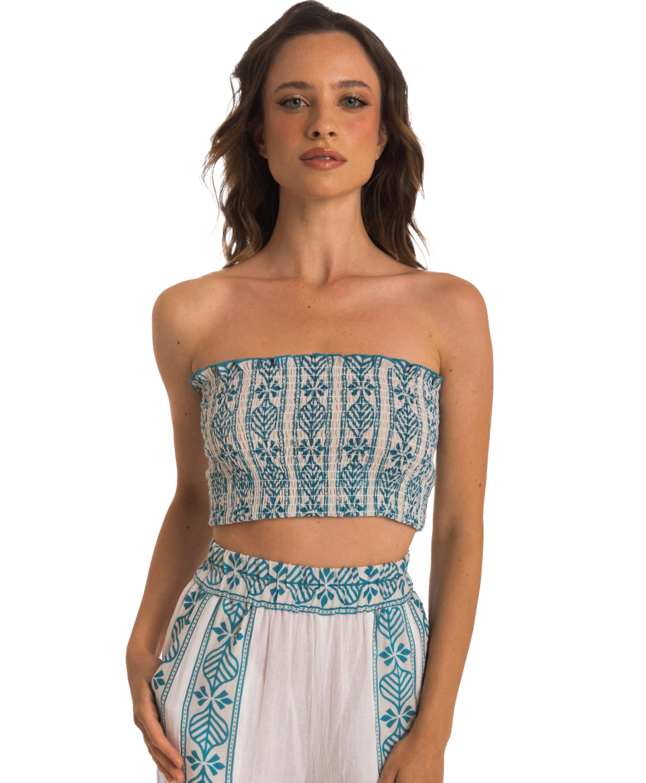 Lotus Flower Crop Top