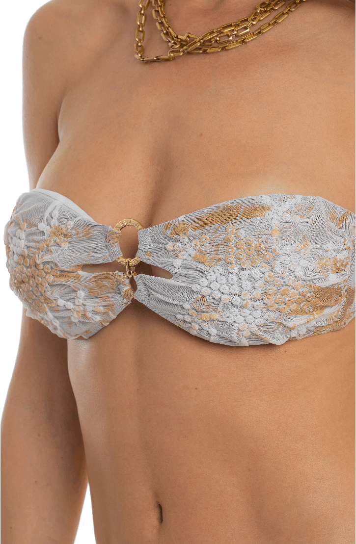 Bikini Bandeau Stars Tulle
