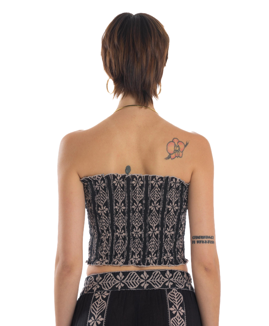 Crop Top Fiore di Loto