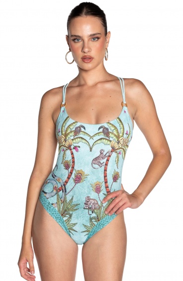 Anelle Safari One Piece Swimsuit Pin-Up Stars - 6