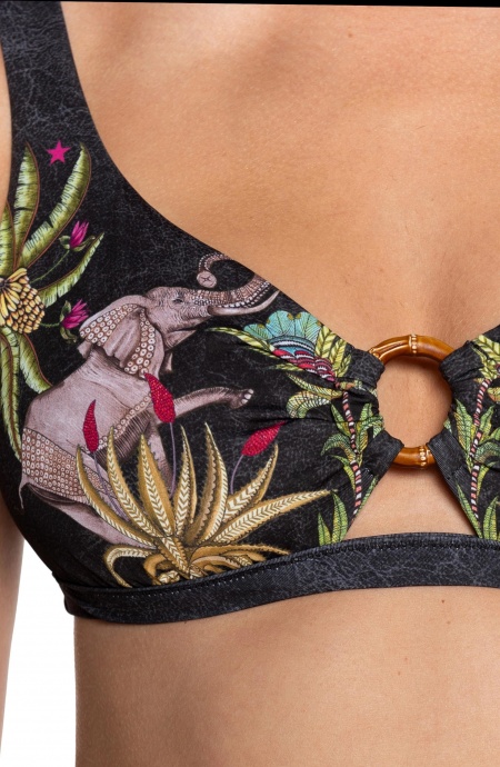 Brassiere Bikini Safari print Pin-Up Stars - 12