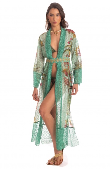 Safari Long Kimono Pin-Up Stars - 14