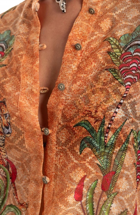 Shirt safari print Pin-Up Stars - 17