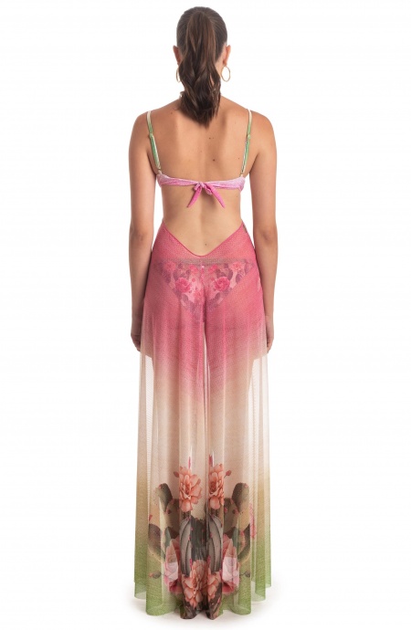 Desert Flower Tulle Pareo Dress Pin-Up Stars - 3