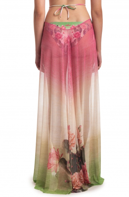 Desert Flower Tulle Pareo Dress Pin-Up Stars - 5