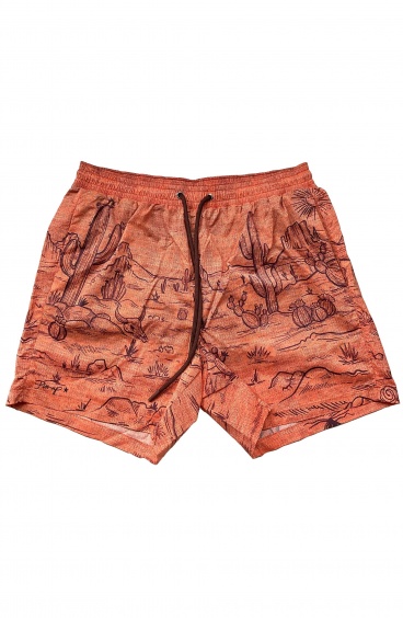 Far West Men's Boxer Swimsuit Pin-Up Stars - 2