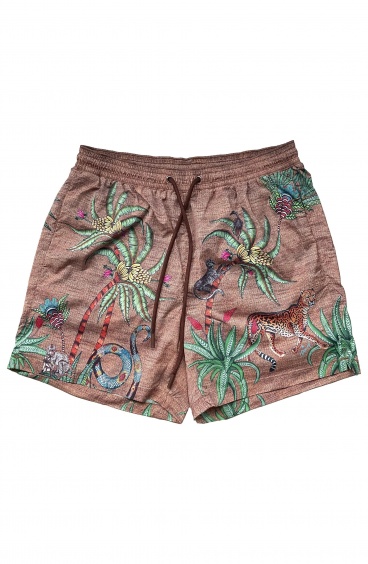 Men's Safari Boxer Swimsuit Pin-Up Stars - 2