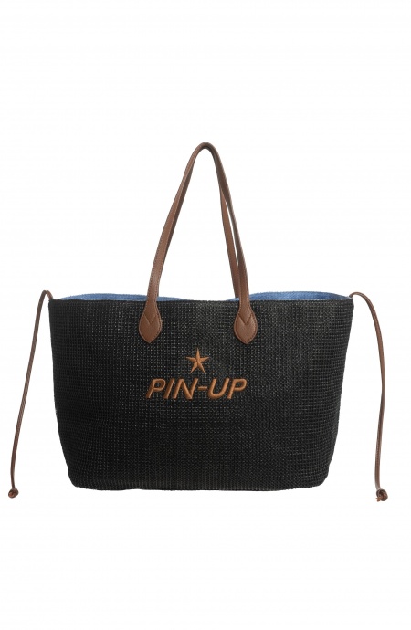 Double Face African Braid Tote Bag Pin-Up Stars - 5