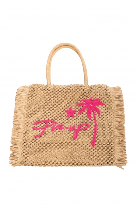 Borsa Shopper Rafia Ecologica Pin-Up Stars - 3