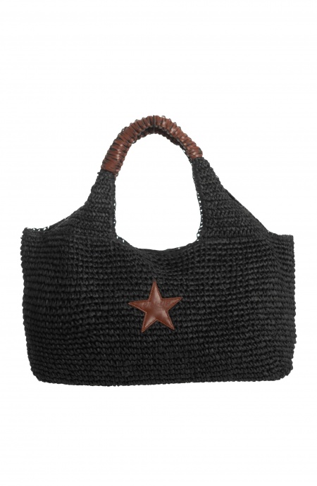 BORSA CESTO PAGLIA T.UNITA Pin-Up Stars - 3