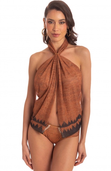 African Braided Scarf Top Pin-Up Stars - 16