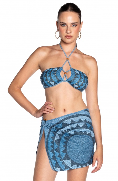 African Braided Pareo Skirt Pin-Up Stars - 11