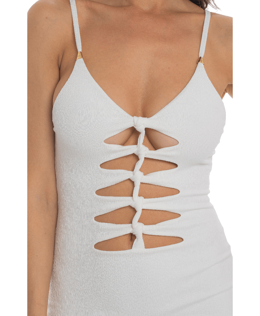 Interwoven Knots Sheath Dress