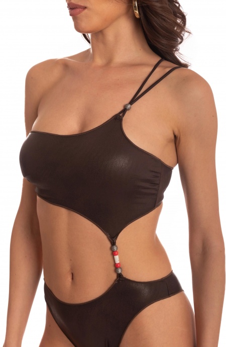 Costume da Bagno Trikini Pelle Pin-Up Stars - 8