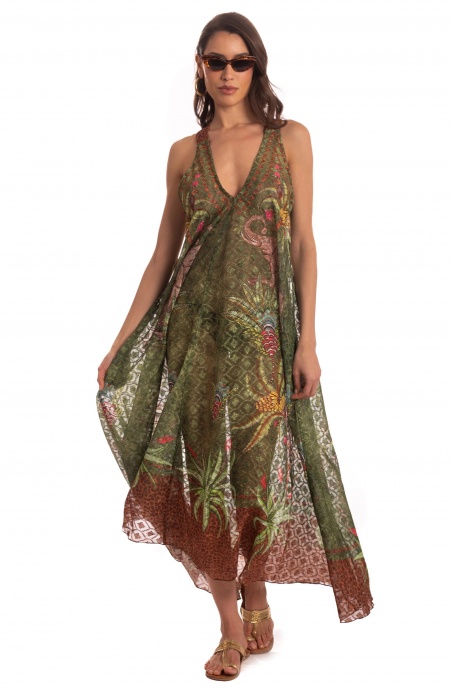 Robe en foulard Safari Pin-Up Stars - 18