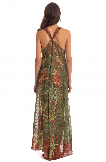 Robe en foulard Safari Pin-Up Stars - 19