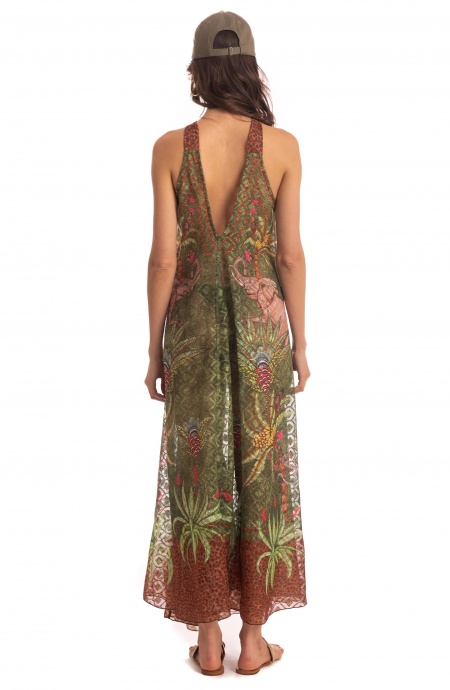 Robe en foulard Safari Pin-Up Stars - 21