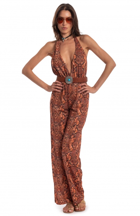 Jumpsuit Safari print Pin-Up Stars - 17