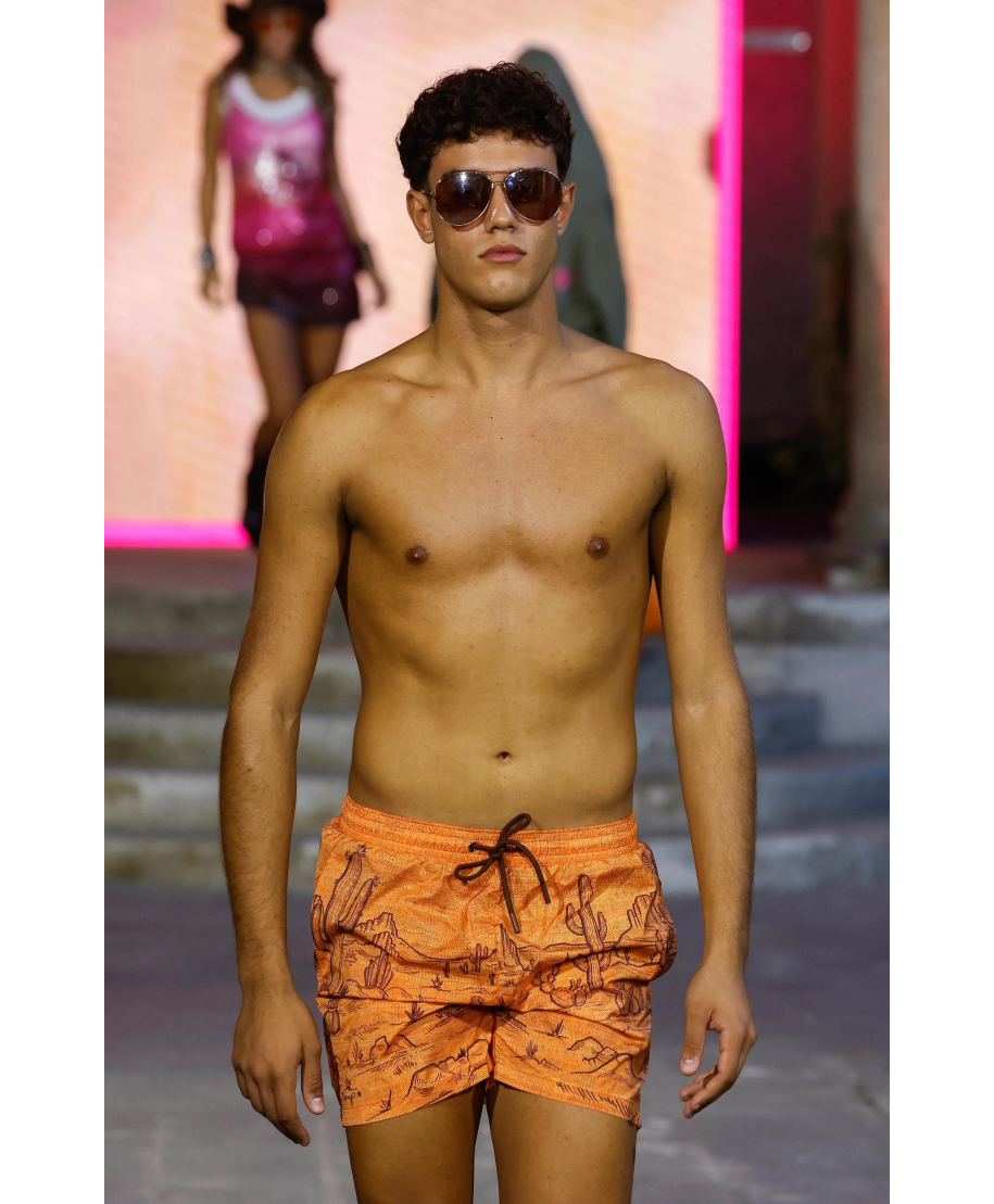 Costume da Bagno Boxer Uomo Far West