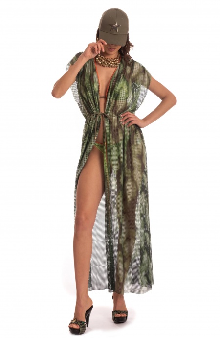 Abito Rete Double Face Pin-Up Stars - 18