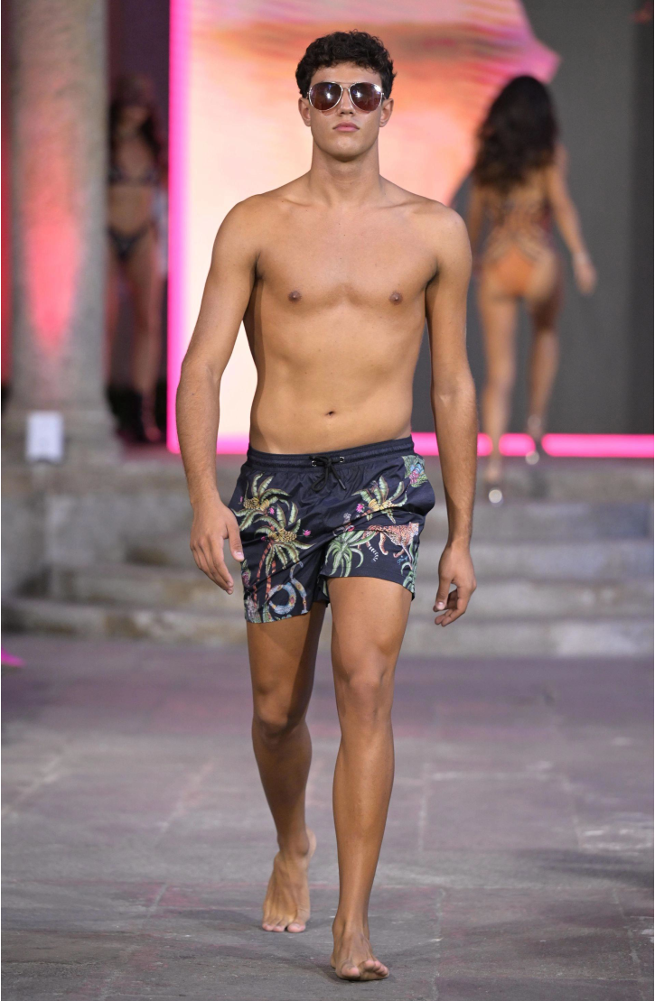 Costume da Bagno Boxer Uomo Safari