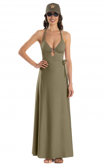 Long Pareo Skirt Solid Color Pin-Up Stars - 9 Long Pareo Skirt Solid Color Pin-Up Stars - 9