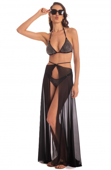 Plain Tulle Pareo Dress Pin-Up Stars - 20