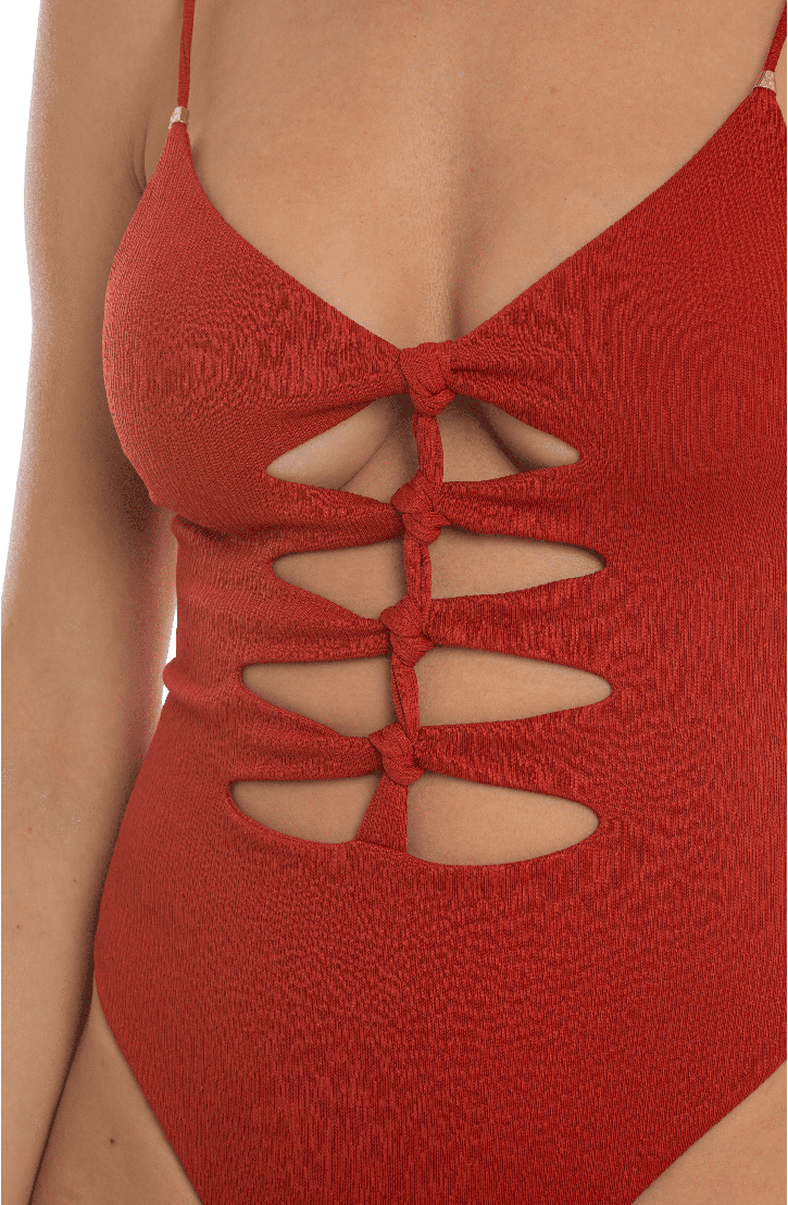 Costume da Bagno Intero Nodi Intrecciati