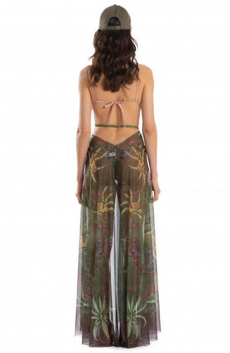 Safari Langes Pareokleid Pin-Up Stars - 17