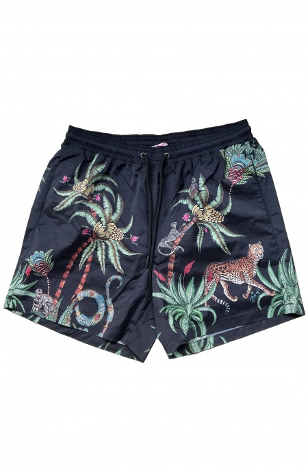 Herren Boxer-Badeanzug Safari Pin-Up Stars - 4