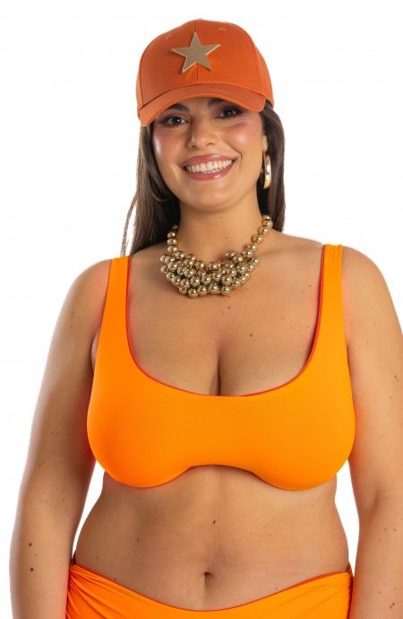 Top Bikini Balconcino Ferretto Double Face Curvy Pin-Up Stars - 15