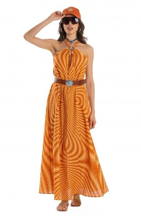 Optical Long Dress Pin-Up Stars - 11
