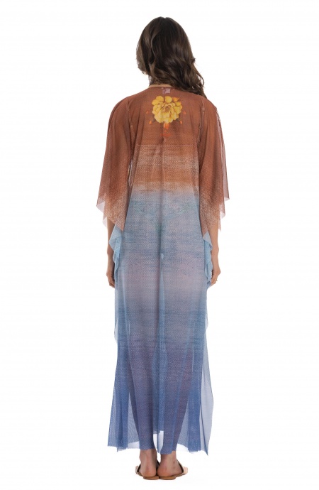 Desert Flower Tulle Caftan Pin-Up Stars - 7