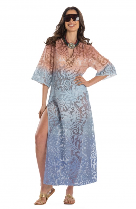 Wüstenblumen-Kaftan-Kleid Pin-Up Stars - 9