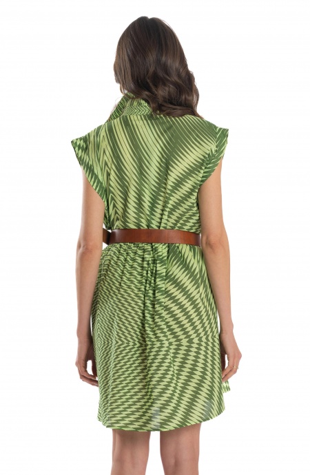 Dress Shirt Optical Pin-Up Stars - 5