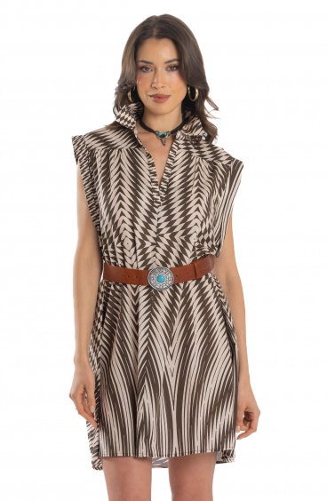 Abito Camicia Optical Pin-Up Stars - 7