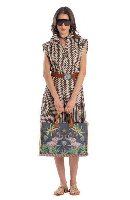 Dress Shirt Optical Pin-Up Stars - 9
