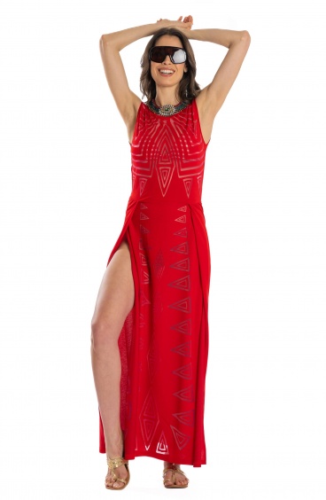 Tribal Long Dress Pin-Up Stars - 7