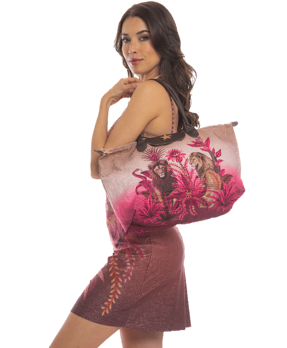 POCKET BAG LION QUEEN