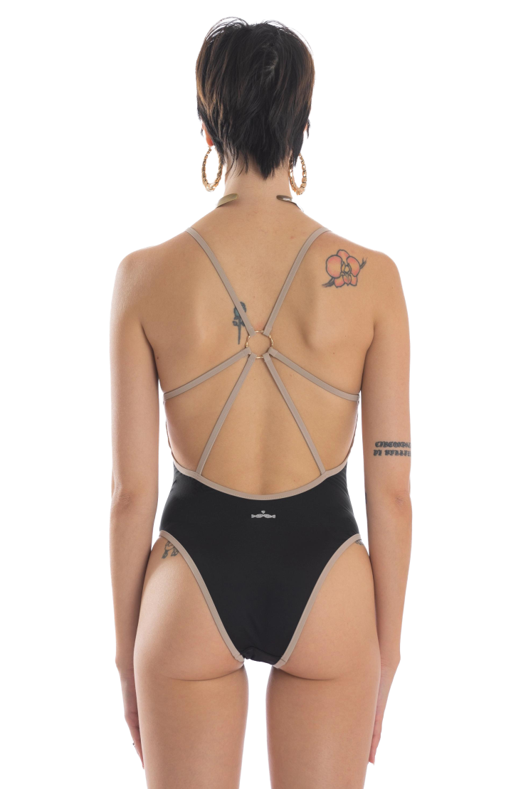 Palm One Piece Swimsuit
