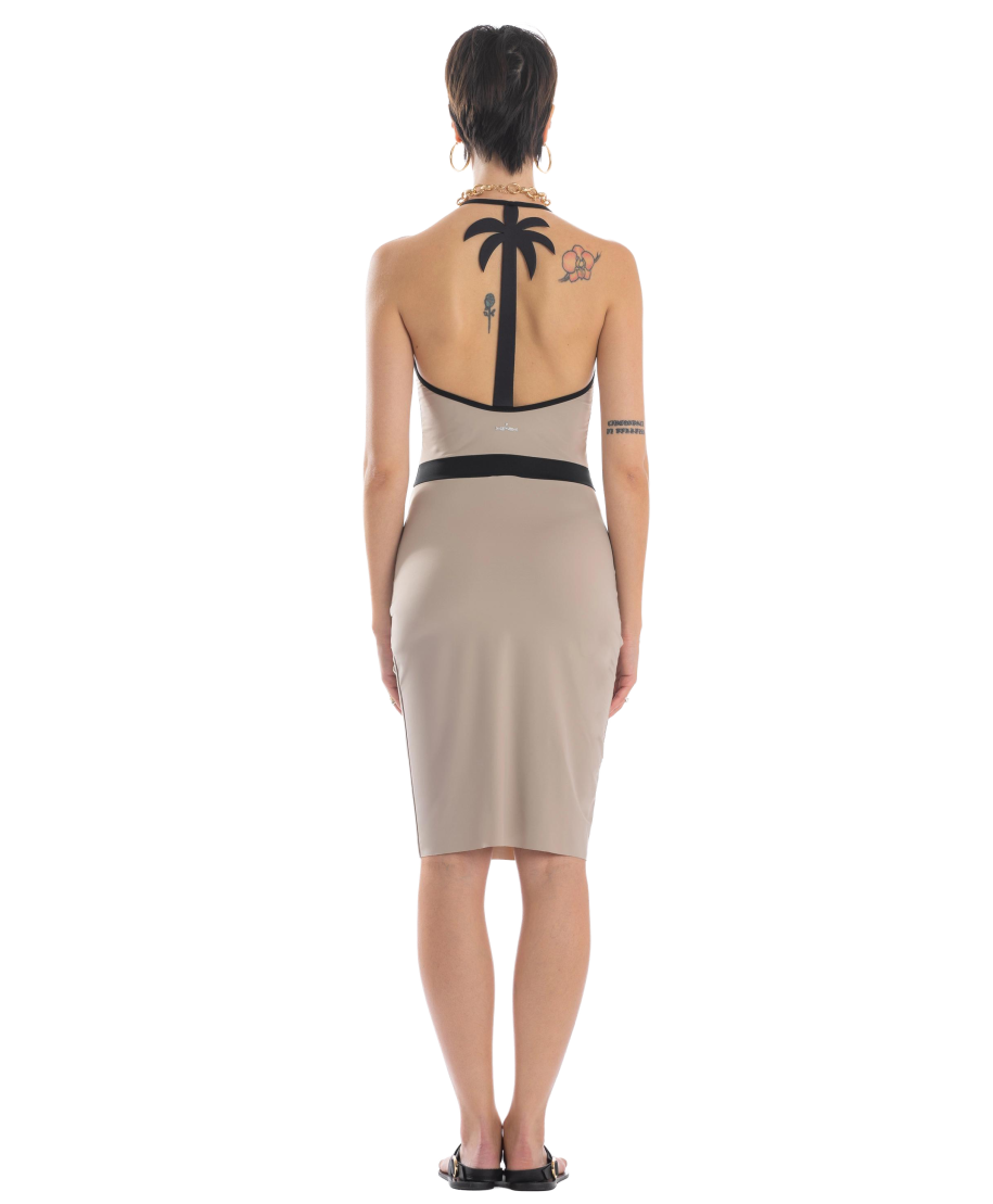 Palm Sheath Dress