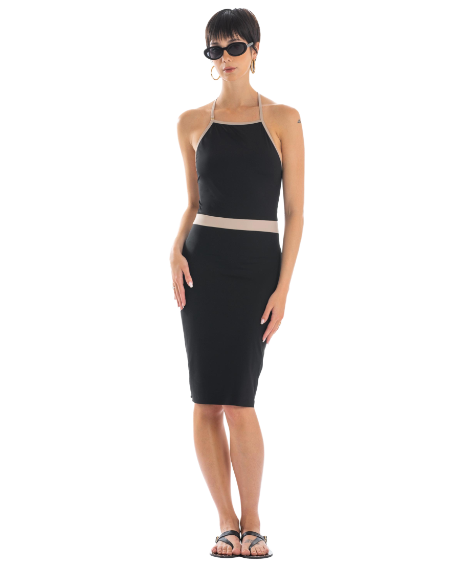 Palm Sheath Dress