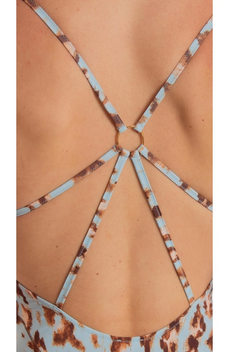 Animalier One Piece Swimsuit Poisson D'Amour - 4