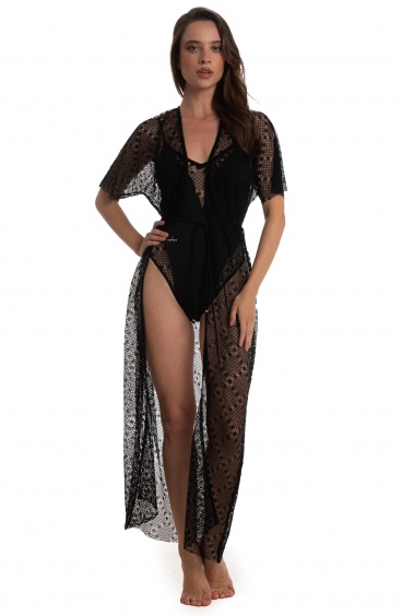 Long Lace Dress Poisson D'Amour - 2