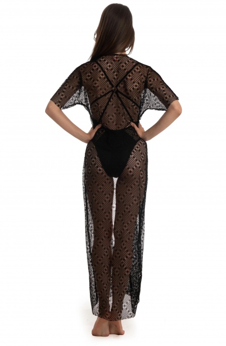 Long Lace Dress Poisson D'Amour - 3