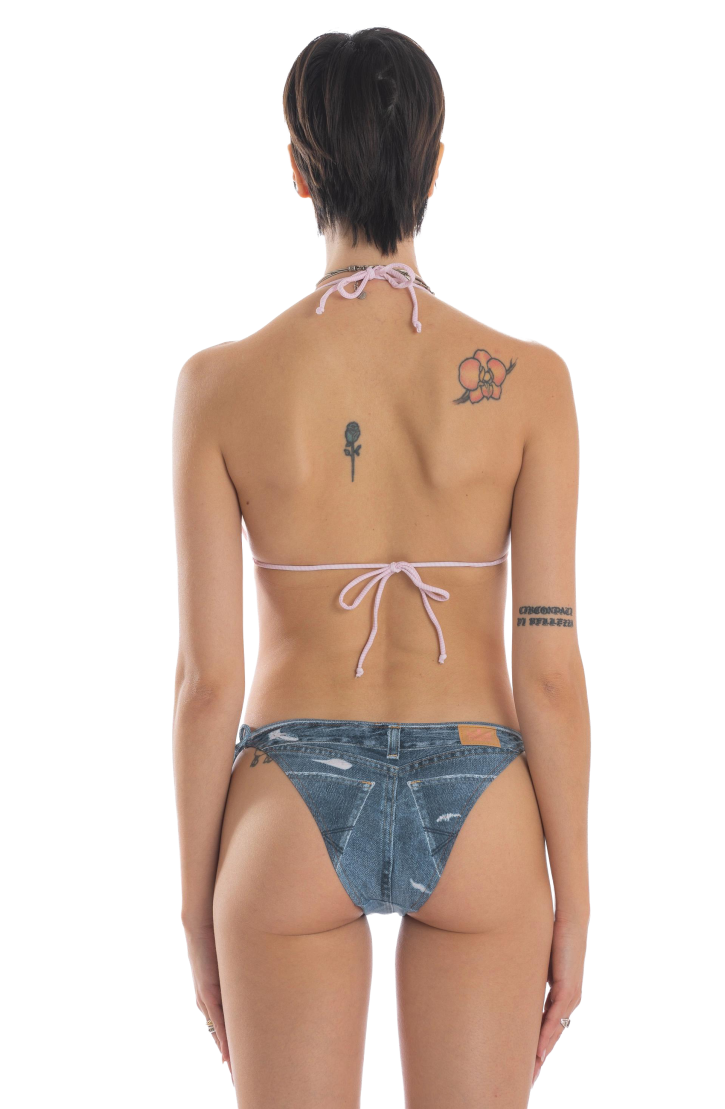 Jeans Triangle Bikini