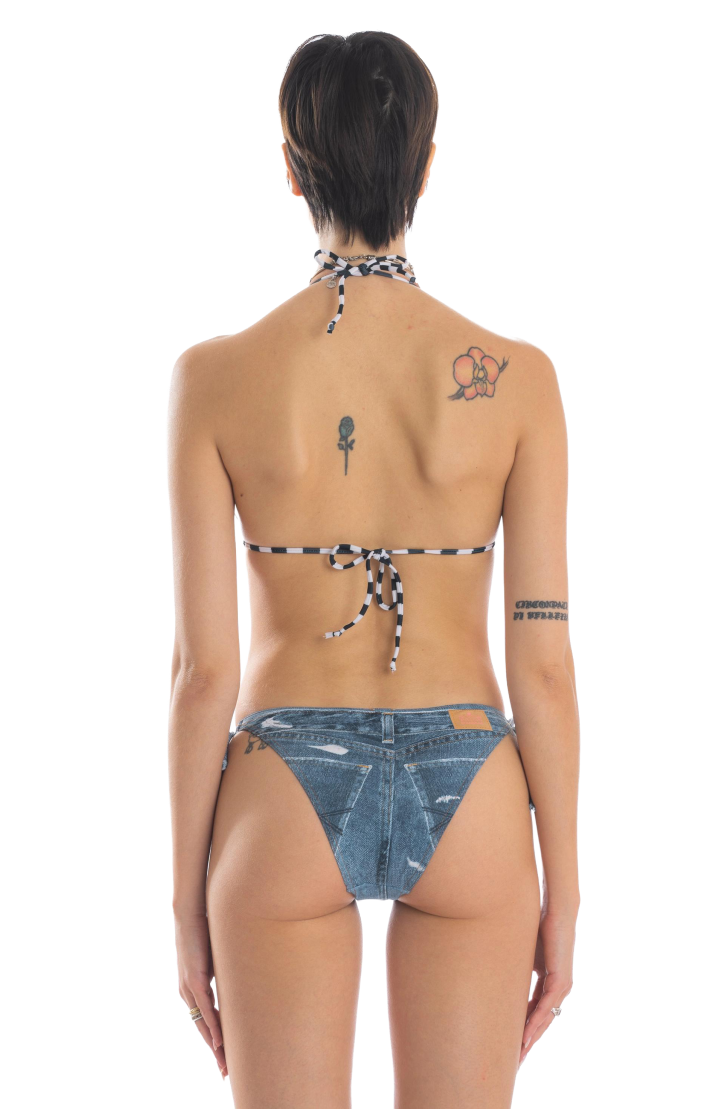 Jeans Triangle Bikini